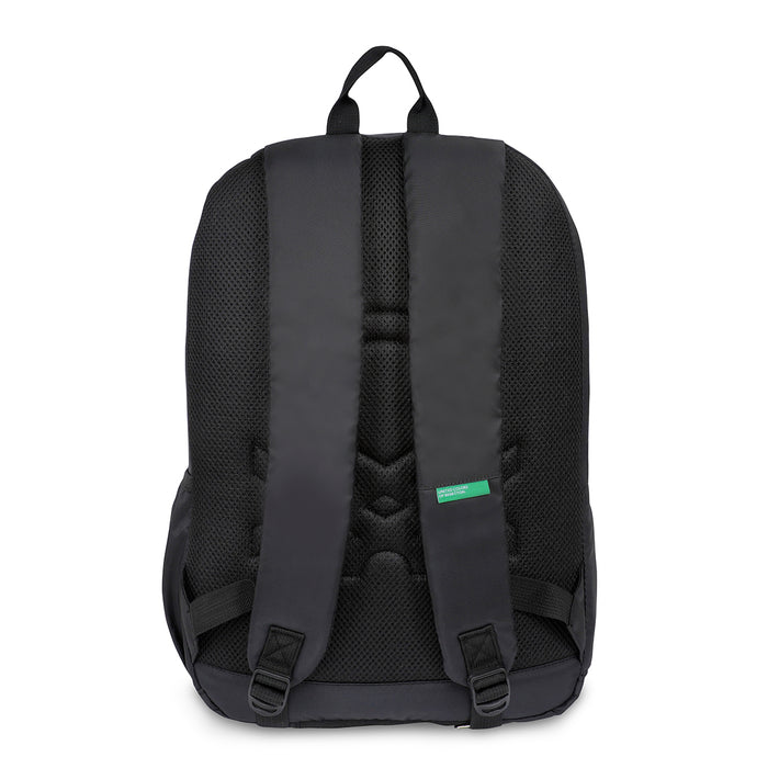 United Colors of Benetton Arcade Back to School Backpack Black