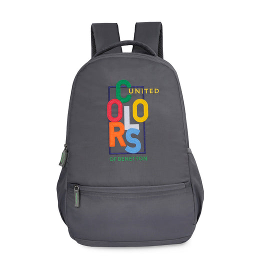 United Colors of Benetton Nyx Back to School Backpack Grey