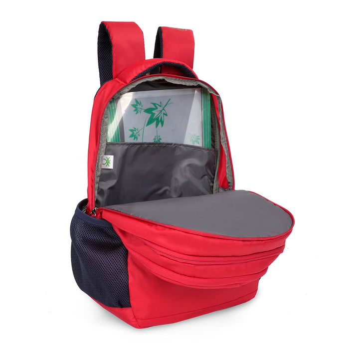 United Colors of Benetton Zeke Back to School Backpack Red