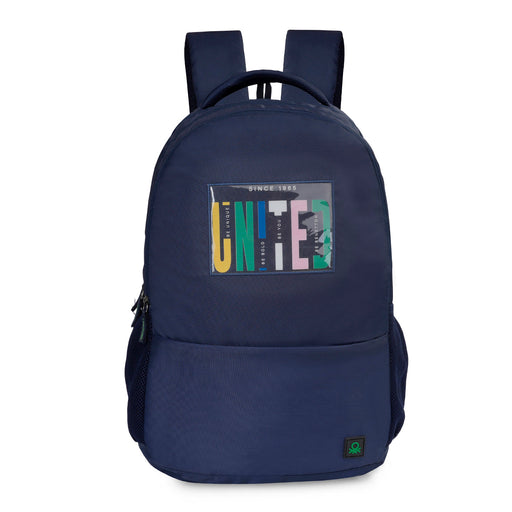 United Colors of Benetton Zeke Back to School Backpack Navy