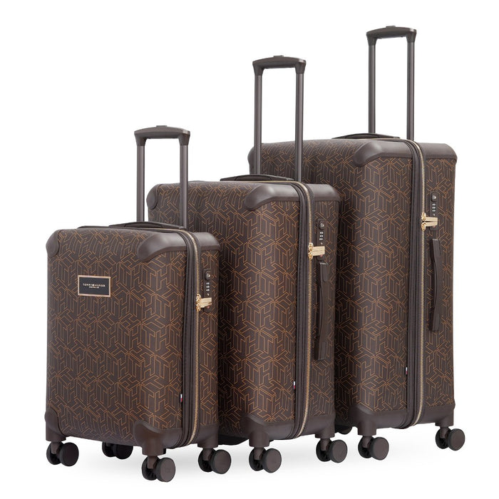 Tommy Hilfiger Jazz Hybrid Luggage Brown Cabin