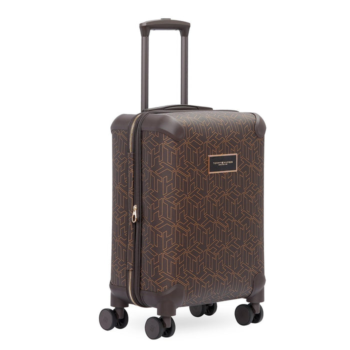 Tommy Hilfiger Jazz Hybrid Luggage Brown Cabin