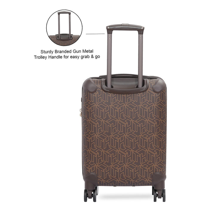 Tommy Hilfiger Jazz Hybrid Luggage Brown Cabin