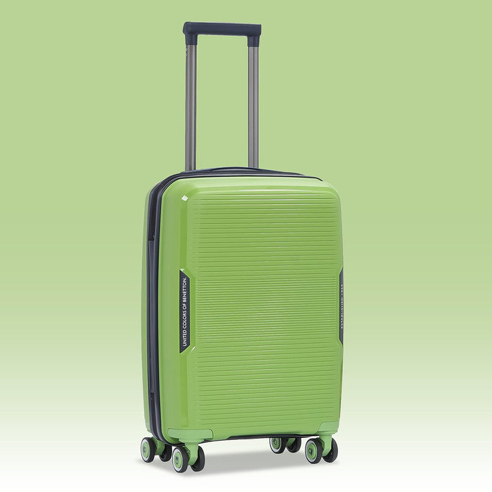 United Colors of Benetton Opal Hard Luggage Green Cabin