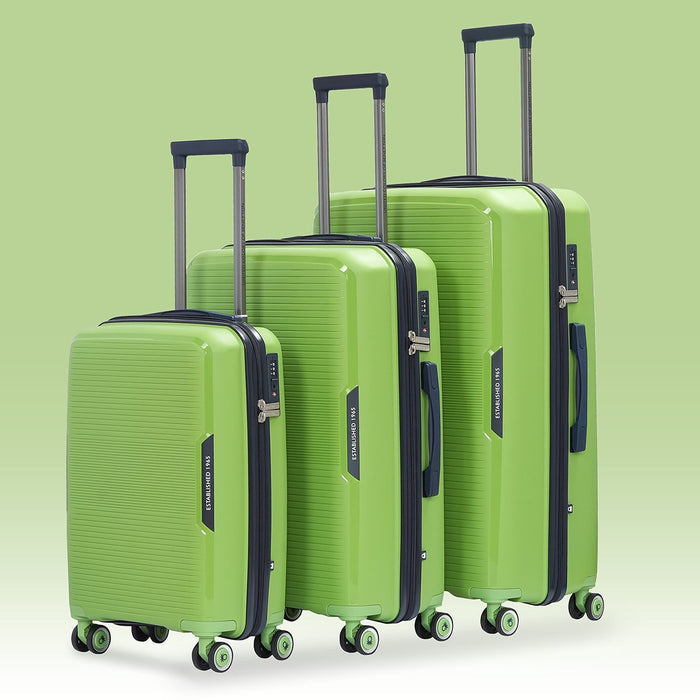 United Colors of Benetton Opal Hard Luggage Green Mid