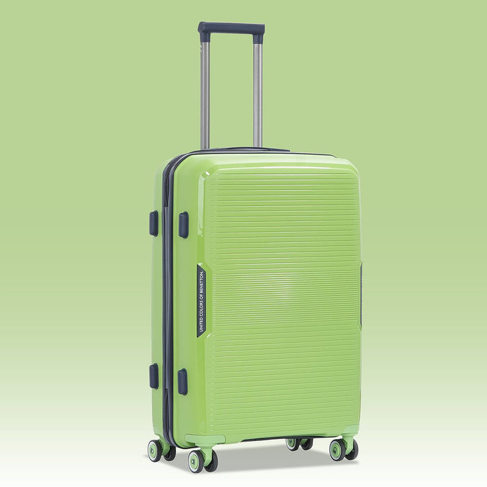 United Colors of Benetton Opal Hard Luggage Green Mid