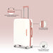 United Colors of Benetton Opal Hard Luggage White Mid