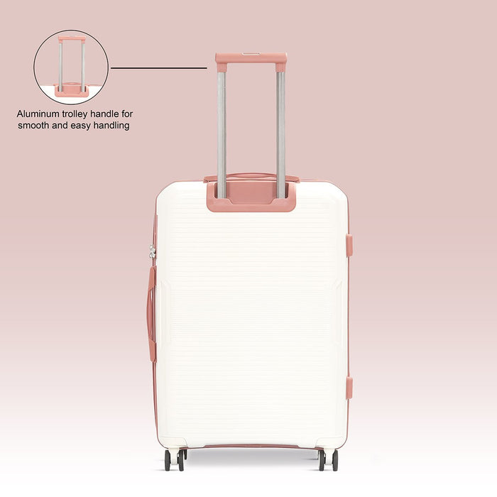 United Colors of Benetton Opal Hard Luggage White Mid