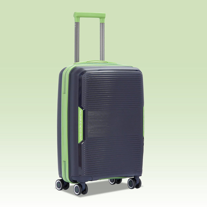 United Colors of Benetton Opal Hard Luggage Dark Blue Cabin