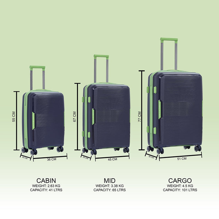 United Colors of Benetton Opal Hard Luggage