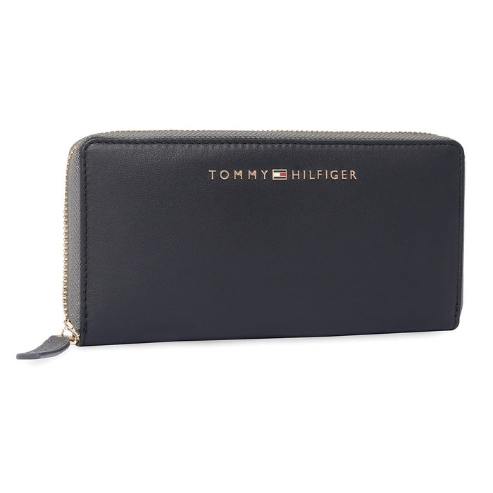 Tommy Hilfiger Bretha Women's Zip Around Wallet Black+grey