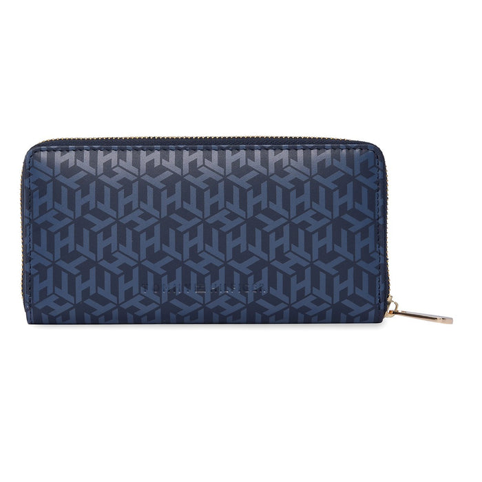 Tommy Hilfiger Aliciya Women's Zip Around Wallet Navy