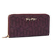 Tommy Hilfiger Celina Women's Zip Around Wallet Burgundy