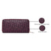 Tommy Hilfiger Celina Women's Zip Around Wallet Burgundy