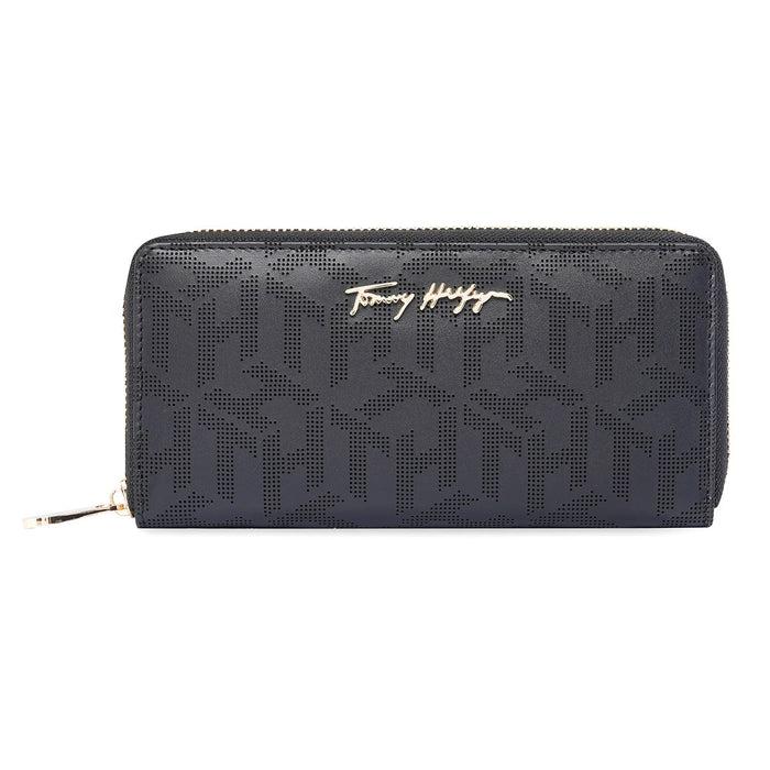 Tommy Hilfiger Celina Women's Zip Around Wallet Black