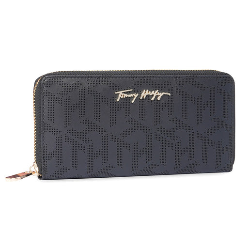 Tommy Hilfiger Celina Women's Zip Around Wallet Black