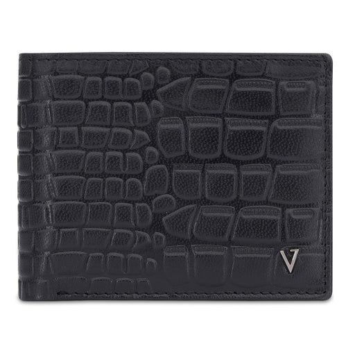 The Vertical Albama Men's Global Coin Wallet Black