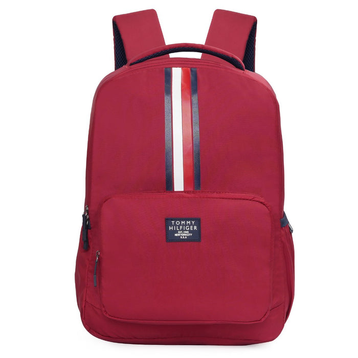 Tommy Hilfiger Monroe Laptop Backpack Burgundy