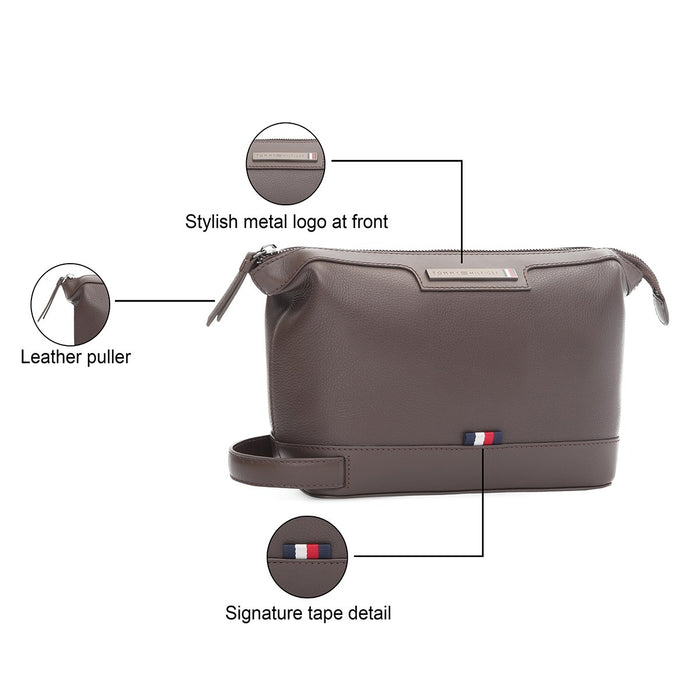 Tommy Hilfiger Lucerne Toiletry Kit Brown