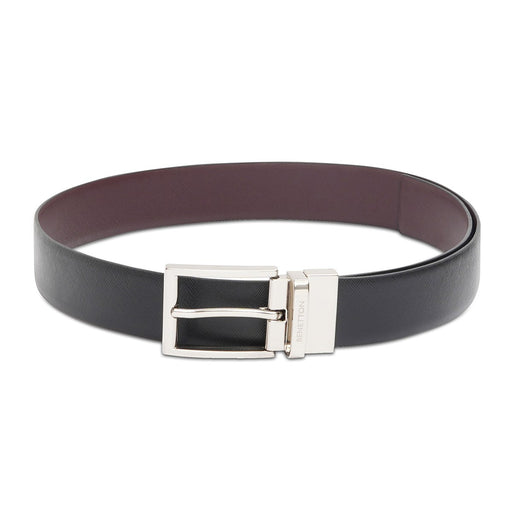 United Colors of Benetton Lazio Men's Reversible Belt Black