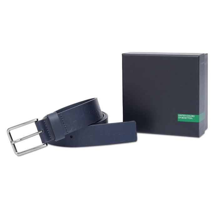 United Colors of Benetton Batllo Men's Non Reversible Belt Navy