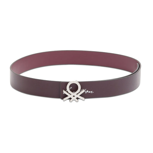 United Colors of Benetton Malaga Men's Reversible Belt Wine