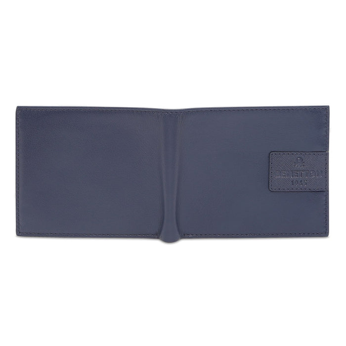 United Colors Of Benetton Jodeco Men's Slimfold Wallet Navy