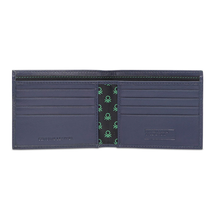 United Colors Of Benetton Jodeco Men's Slimfold Wallet Navy