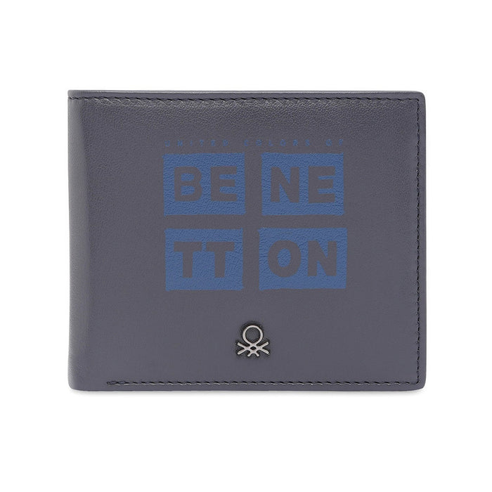 United Colors Of Benetton Stanley Men's Global Coin Wallet Navy