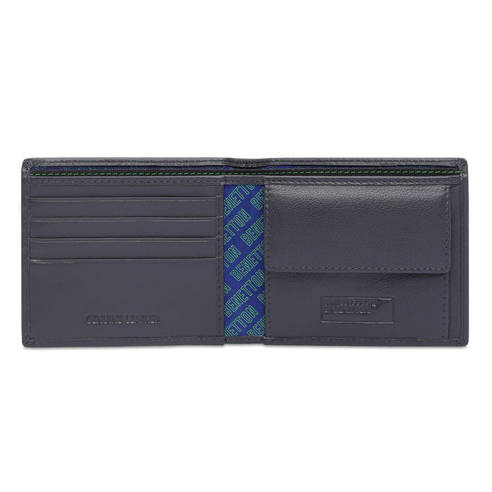 United Colors Of Benetton Stanley Men's Global Coin Wallet Navy