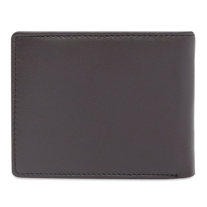 United Colors Of Benetton Stanley Men's Global Coin Wallet Brown