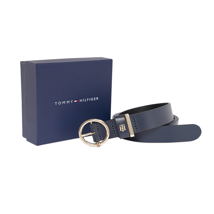 Tommy Hilfiger Saika Womens Non Reversible Belt Navy