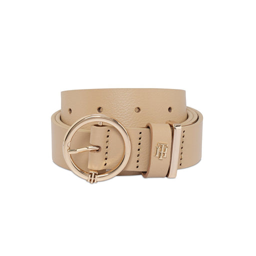 Tommy Hilfiger Saika Womens Non Reversible Belt Beige