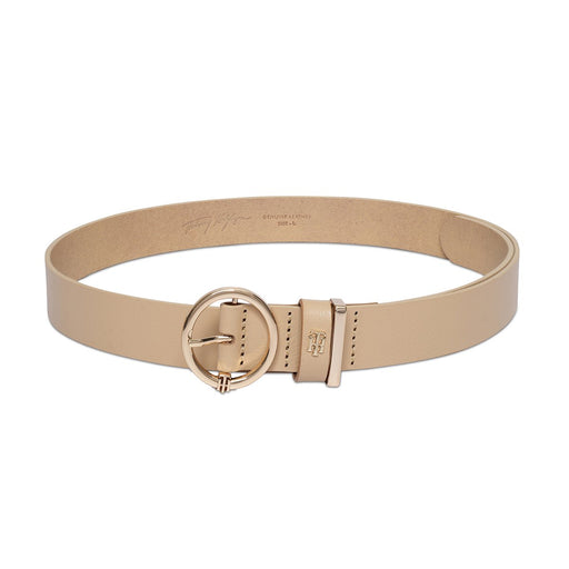 Tommy Hilfiger Saika Womens Non Reversible Belt Beige