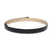 Tommy Hilfiger Riza Womens Reversible Belt Black Beige