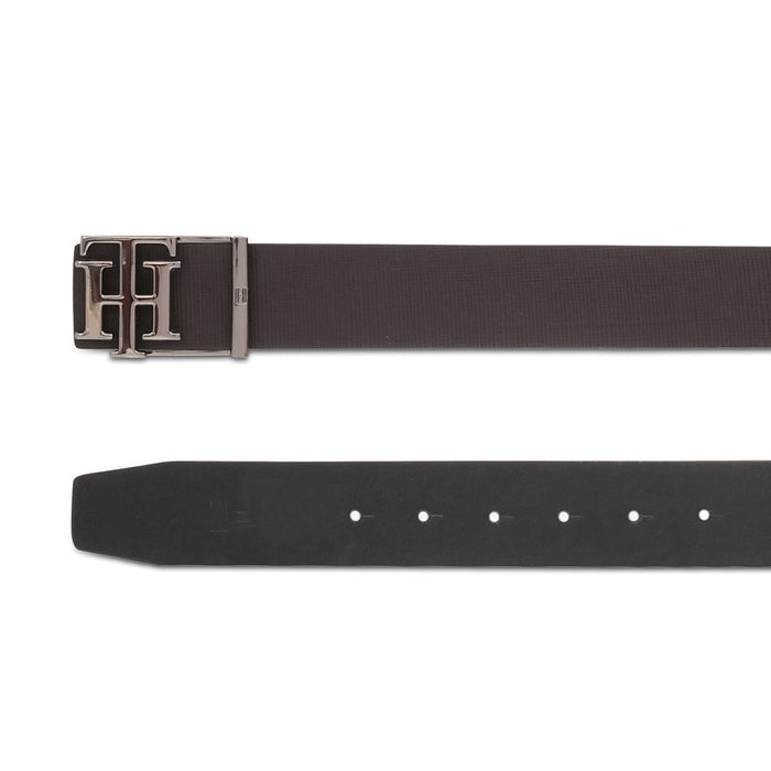 Tommy Hilfiger Setubal Men's Reversible Belt Brown Black