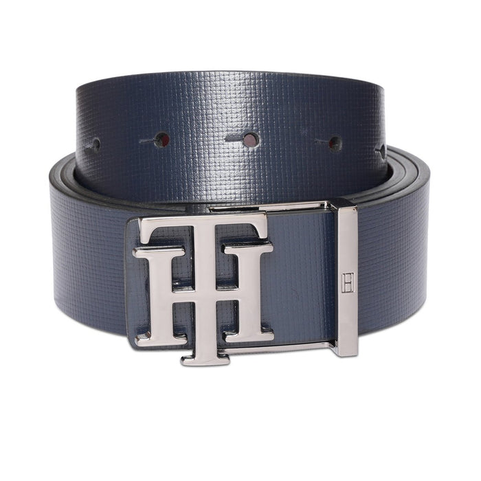 Tommy Hilfiger Setubal Men's Reversible Belt Navy Wine