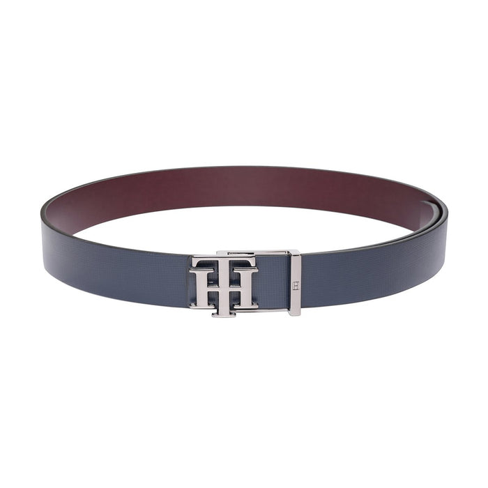 Tommy Hilfiger Setubal Men's Reversible Belt Navy Wine