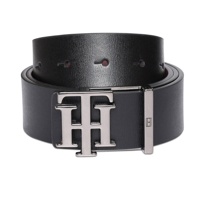 Tommy Hilfiger Malmo Men's Reversible Belt Black Wine