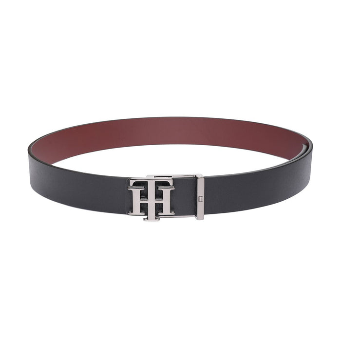 Tommy Hilfiger Malmo Men's Reversible Belt Black Wine