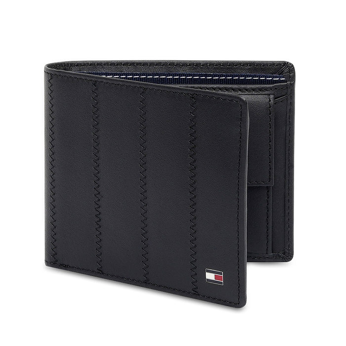 Tommy Hilfiger Pazin Men'S Global Coin Wallet Black