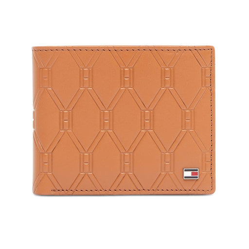 Tommy Hilfiger Solin Men'S Global Coin Wallet Tan