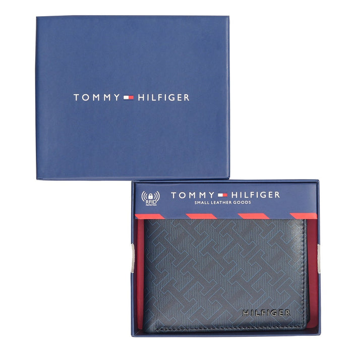 Tommy Hilfiger Porec Men'S Global Coin Wallet Navy