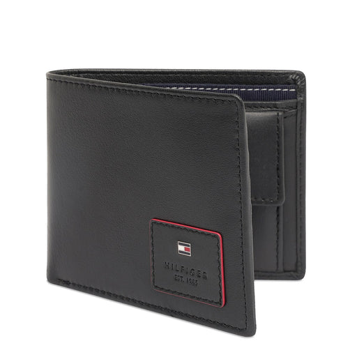 Tommy Hilfiger Ploce Men'S Global Coin Wallet Black