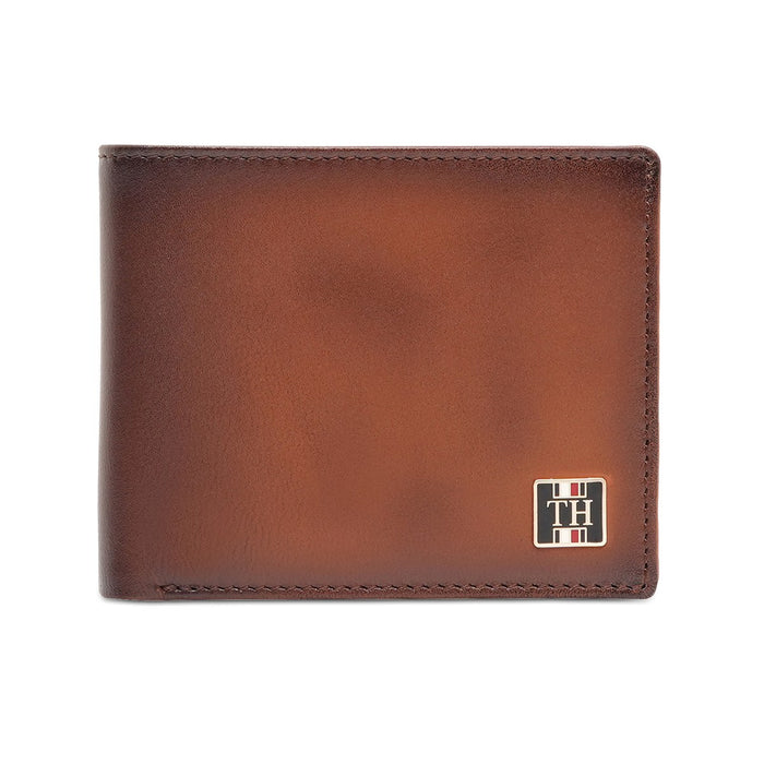 Tommy Hilfiger Tobermory Men'S Global Coin Wallet Tan