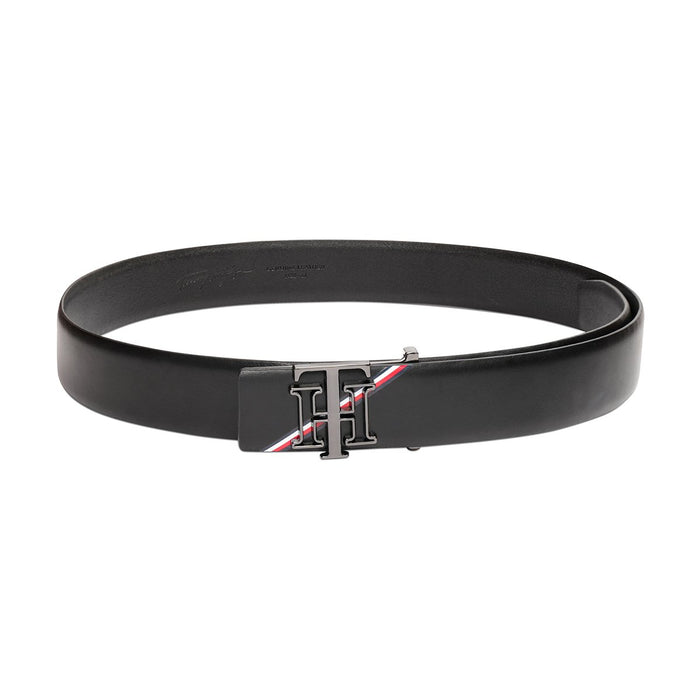 Tommy Hilfiger Norwegian Mens Non Reversible Belt Black