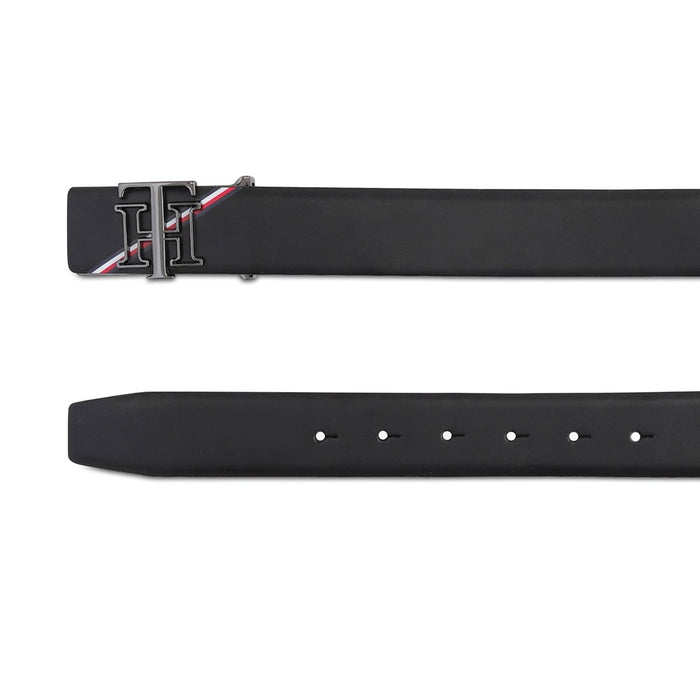 Tommy Hilfiger Norwegian Mens Non Reversible Belt Black