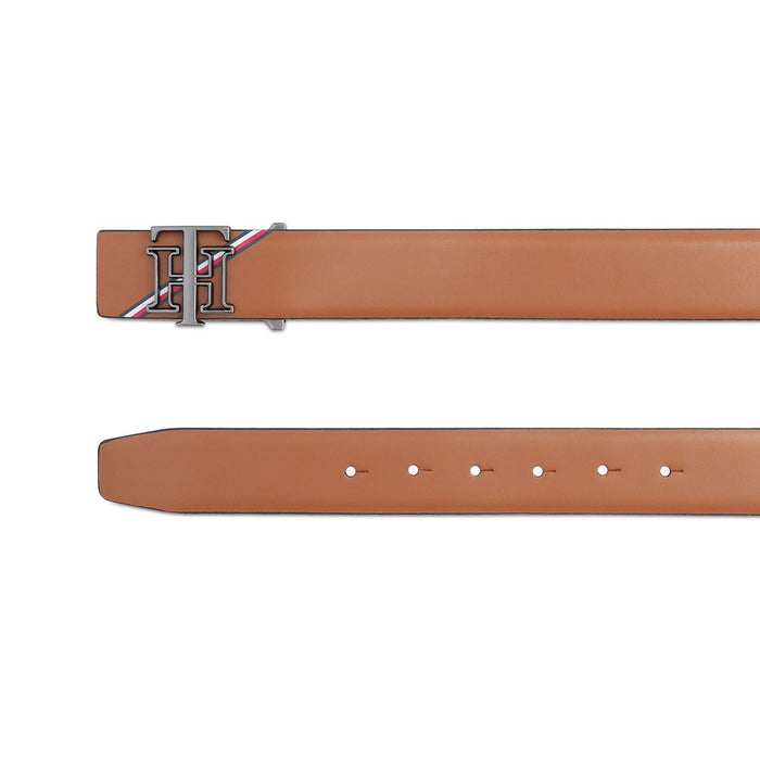 Tommy Hilfiger Norwegian Mens Non Reversible Belt Tan