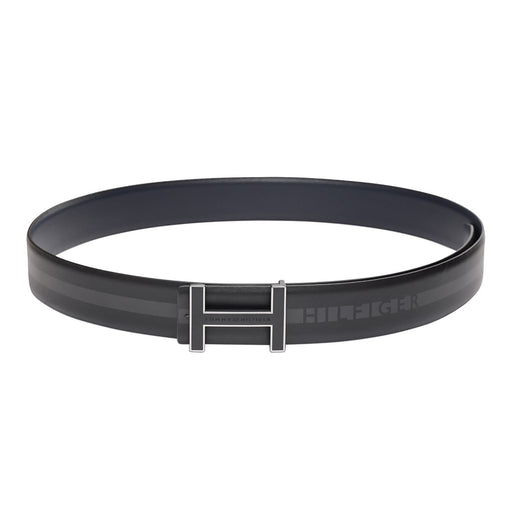 Tommy Hilfiger Houghton Men's Reversible Belt Black Navy