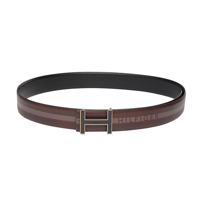 Tommy Hilfiger Houghton Men's Reversible Belt Brown Black